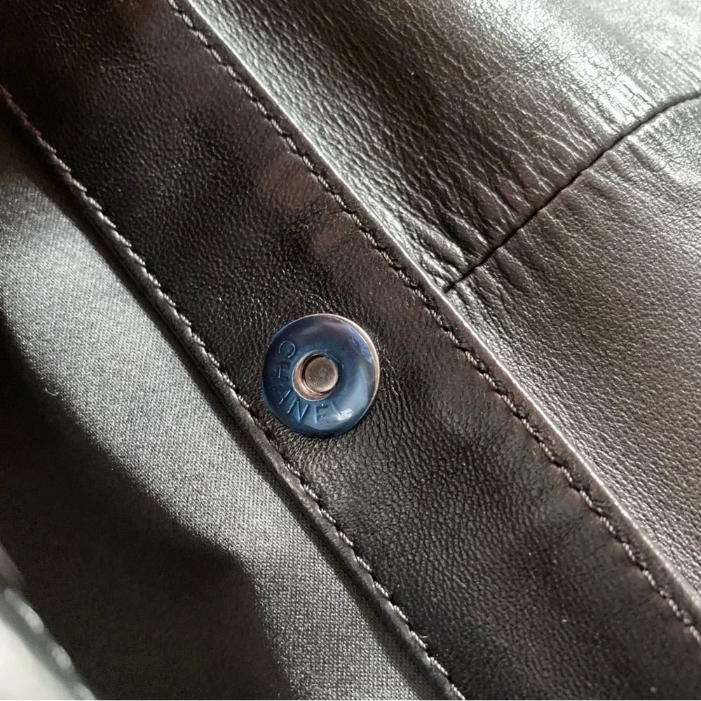 Chanel classic flap convertible tote bag